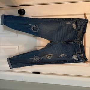 Old Navy Rockstar High Rise Jeans- distressed